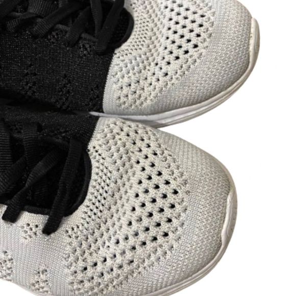 APL MEN’s METALLIC BLACK & WHITE TECHLOOM PRO TRAINER ATHLETIC SNEAKERS Sz-7.5 - Picture 2 of 10
